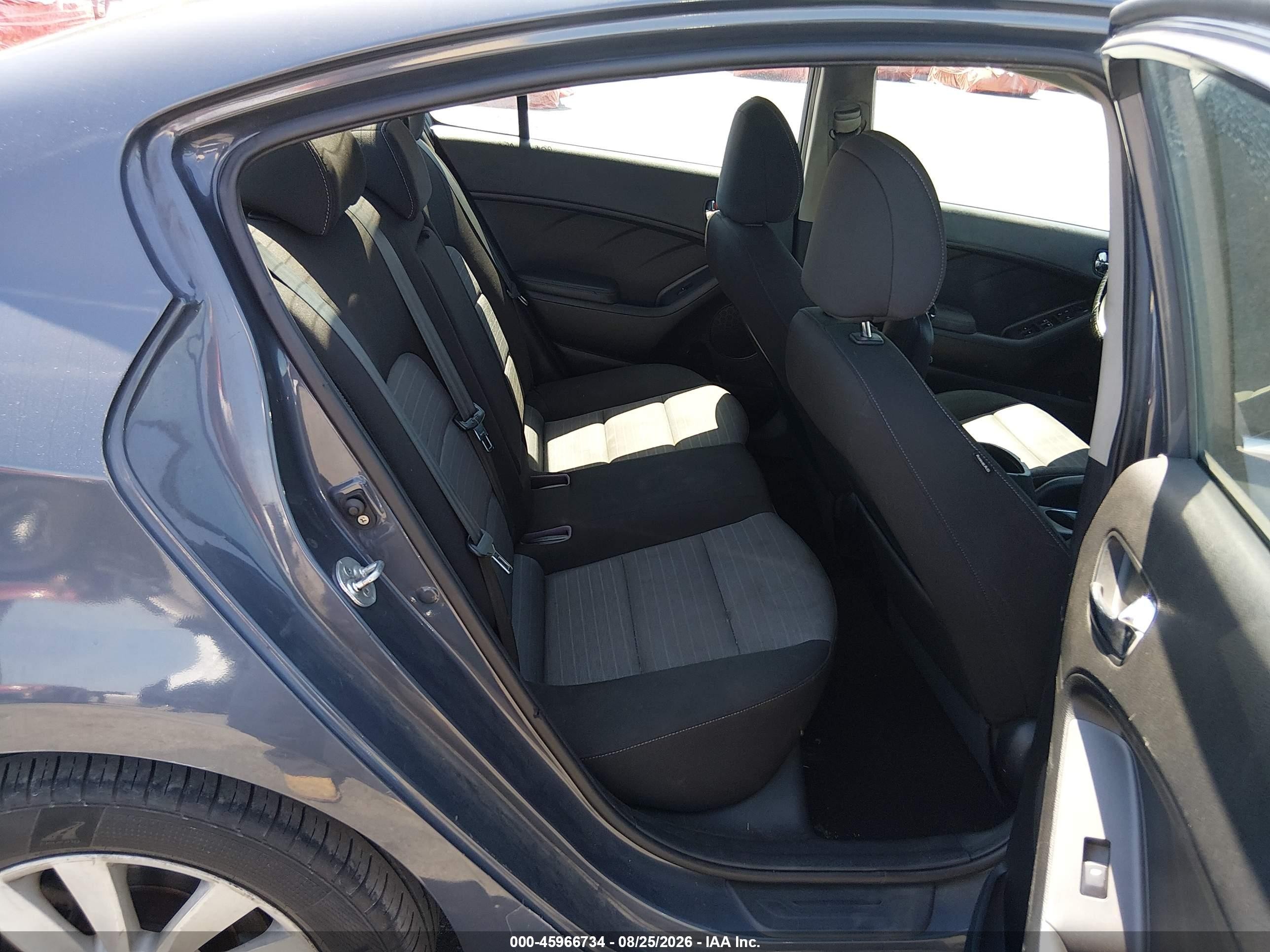 2014 Kia Forte Ex Серый vin: KNAFX4A80E5116307