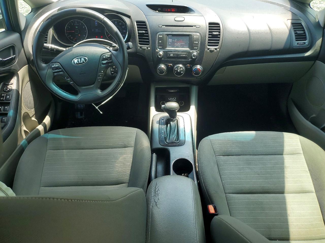 2014 Kia Forte Ex Blue vin: KNAFX4A80E5151218
