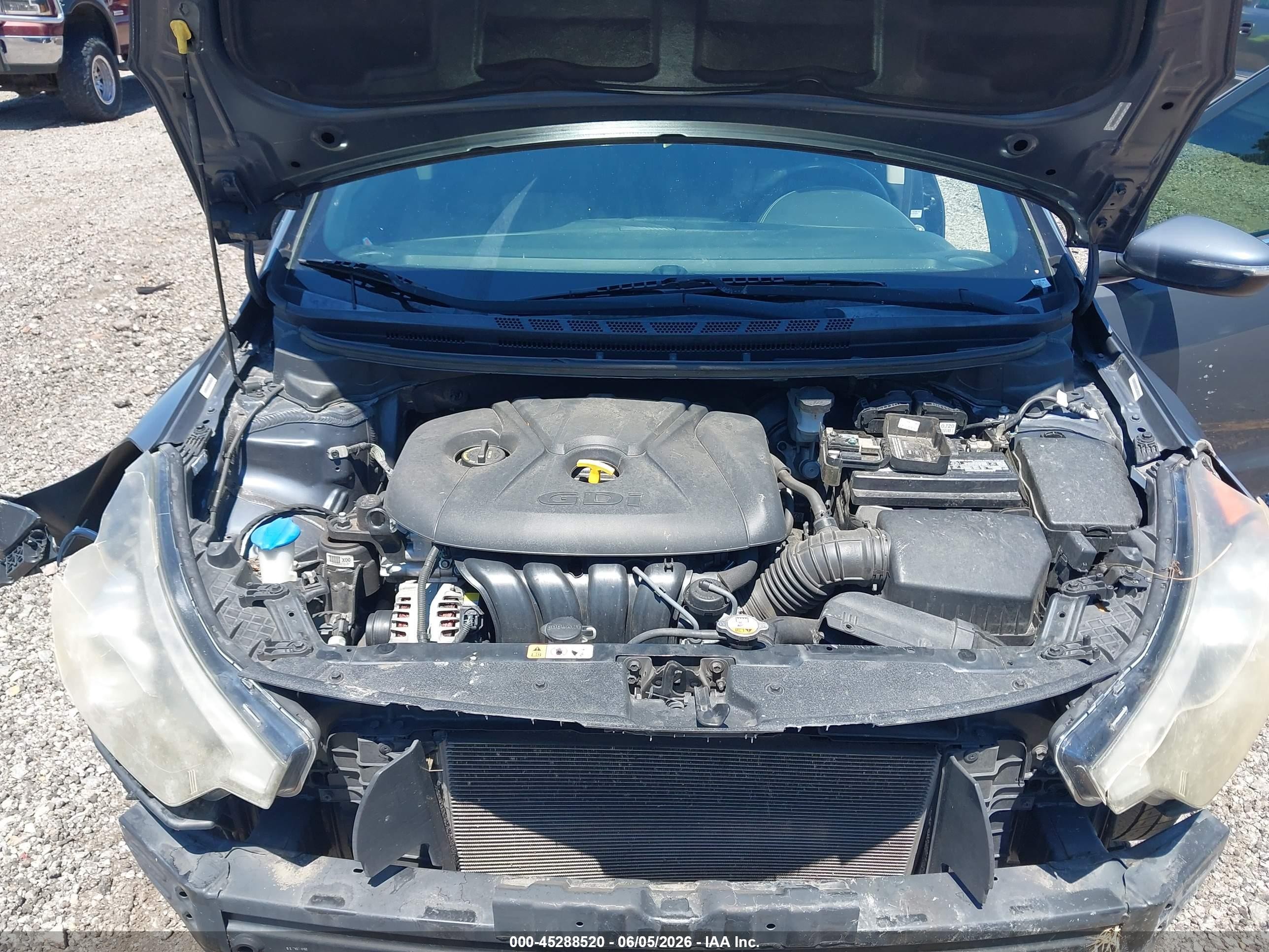 2015 Kia Forte Ex Gray vin: KNAFX4A80F5266127