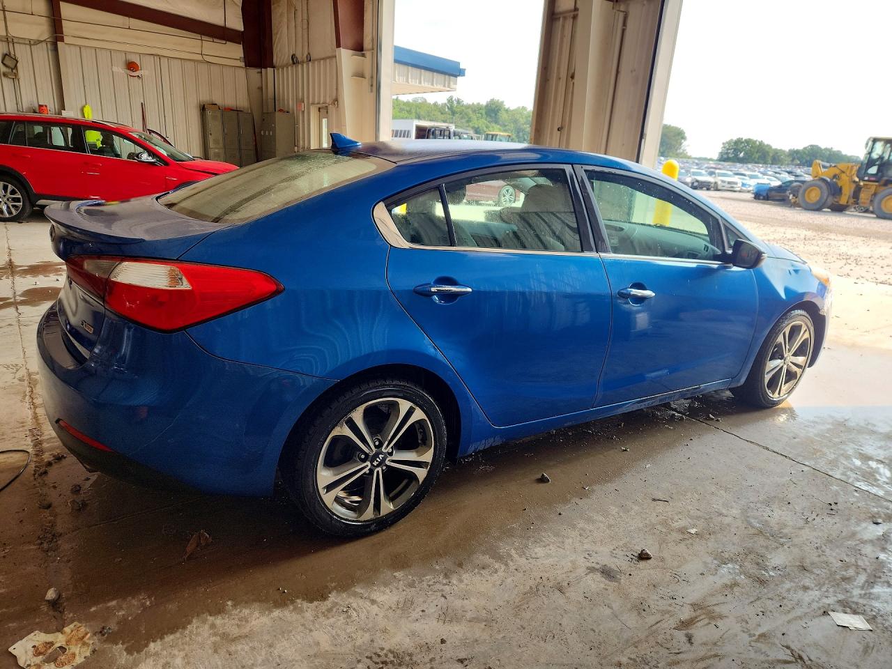 2015 Kia Forte Ex Blue vin: KNAFX4A80F5344518