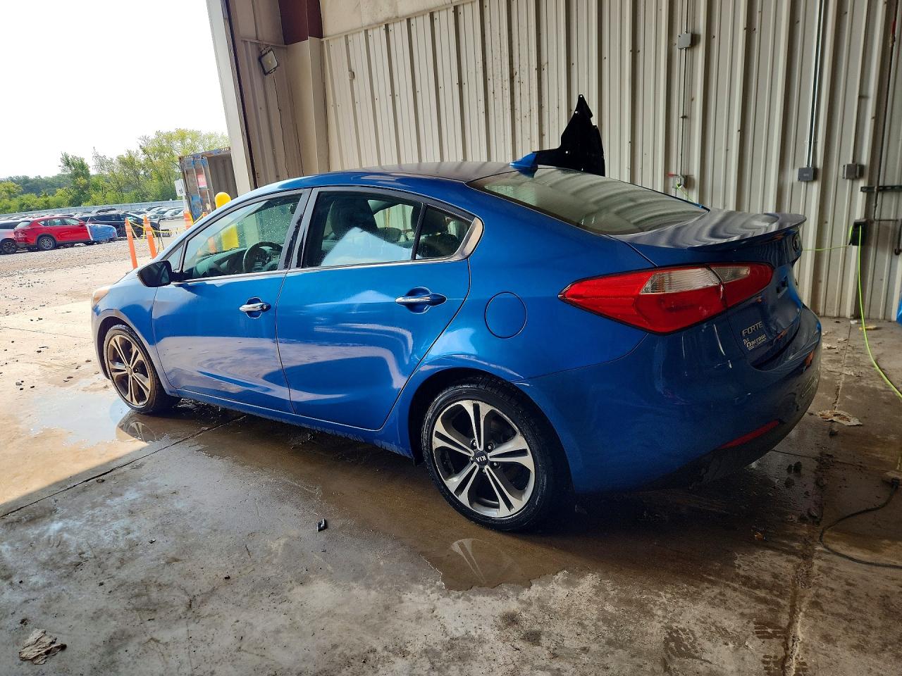 2015 Kia Forte Ex Blue vin: KNAFX4A80F5344518
