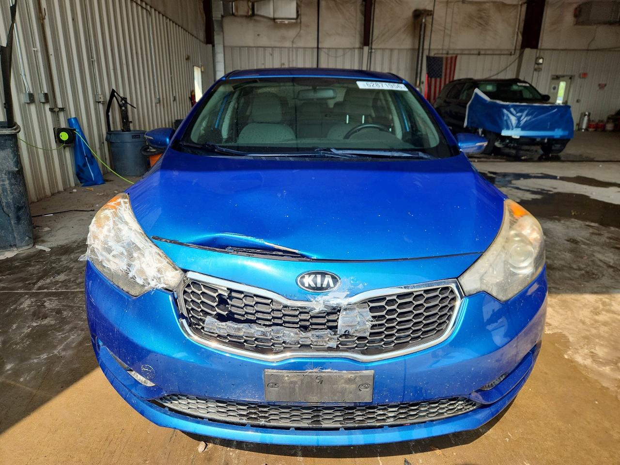 2015 Kia Forte Ex Blue vin: KNAFX4A80F5344518