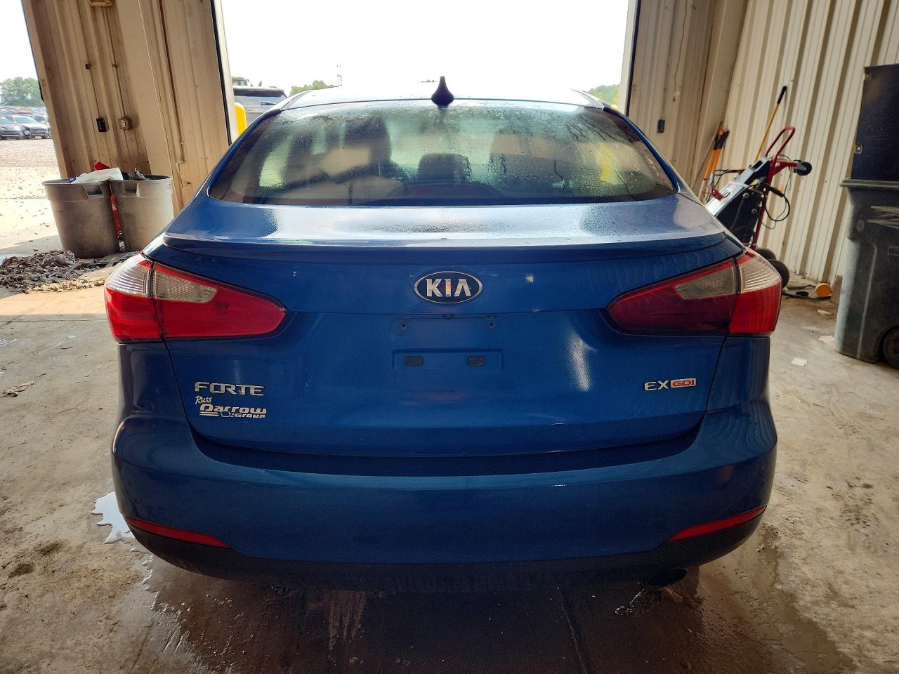 2015 Kia Forte Ex Blue vin: KNAFX4A80F5344518