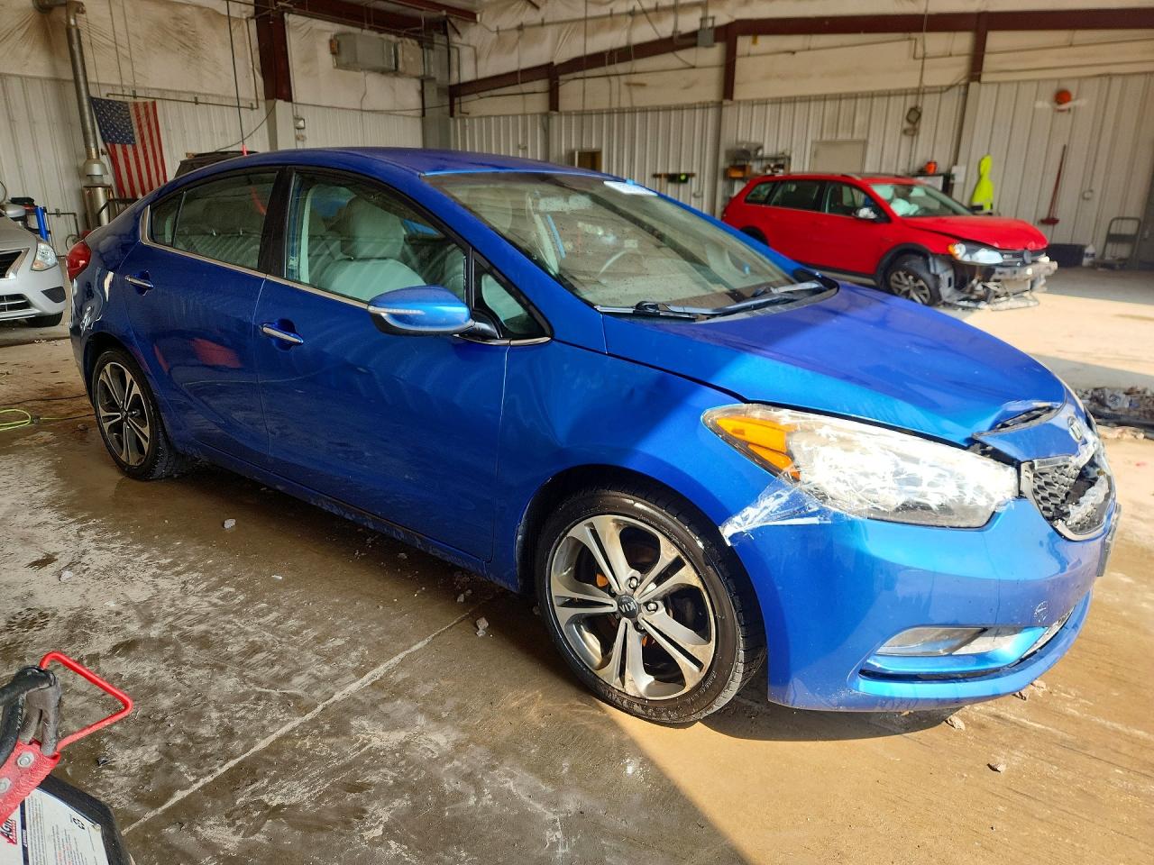 2015 Kia Forte Ex Blue vin: KNAFX4A80F5344518