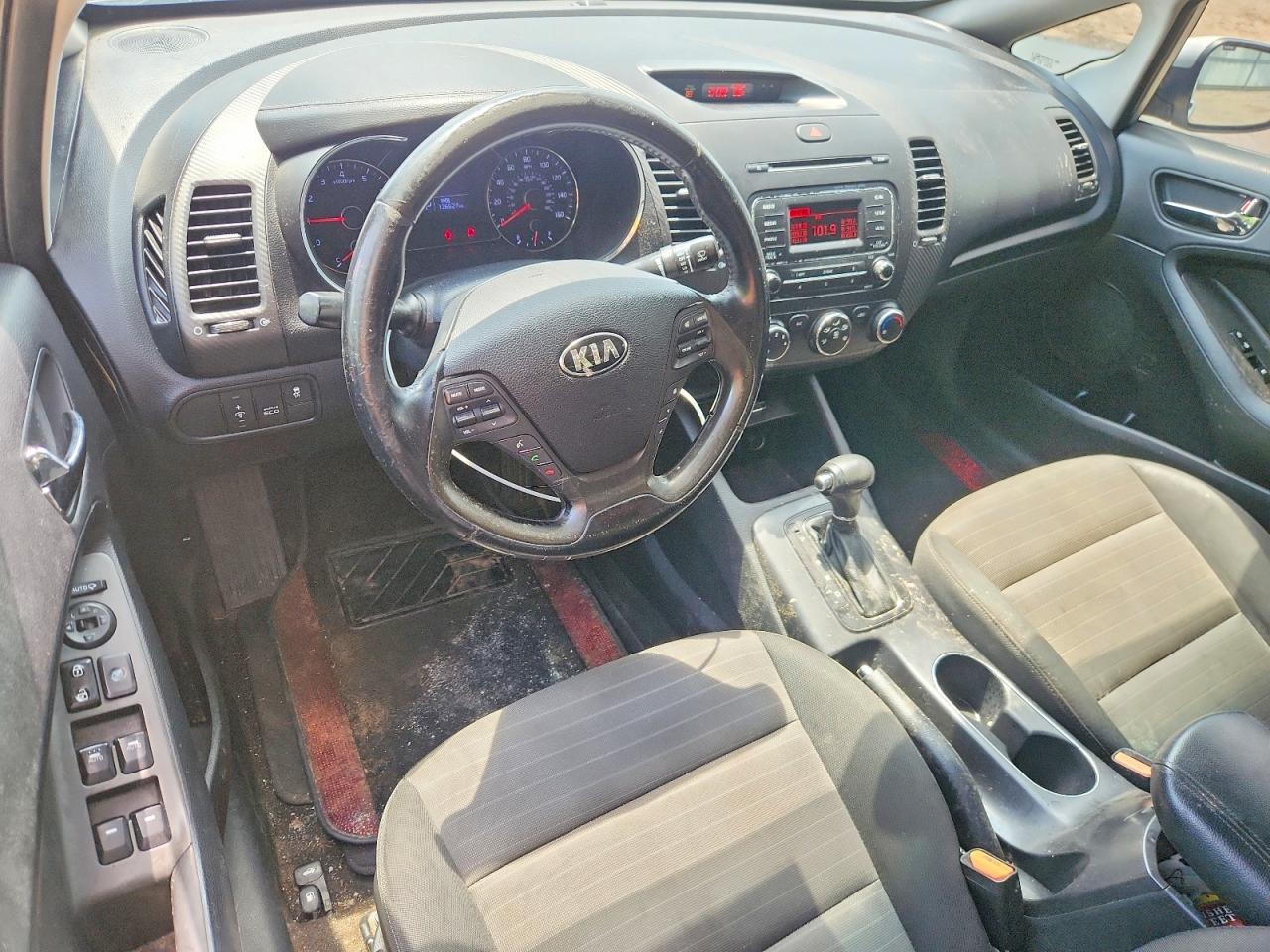 2015 Kia Forte Ex Silver vin: KNAFX4A80F5356927