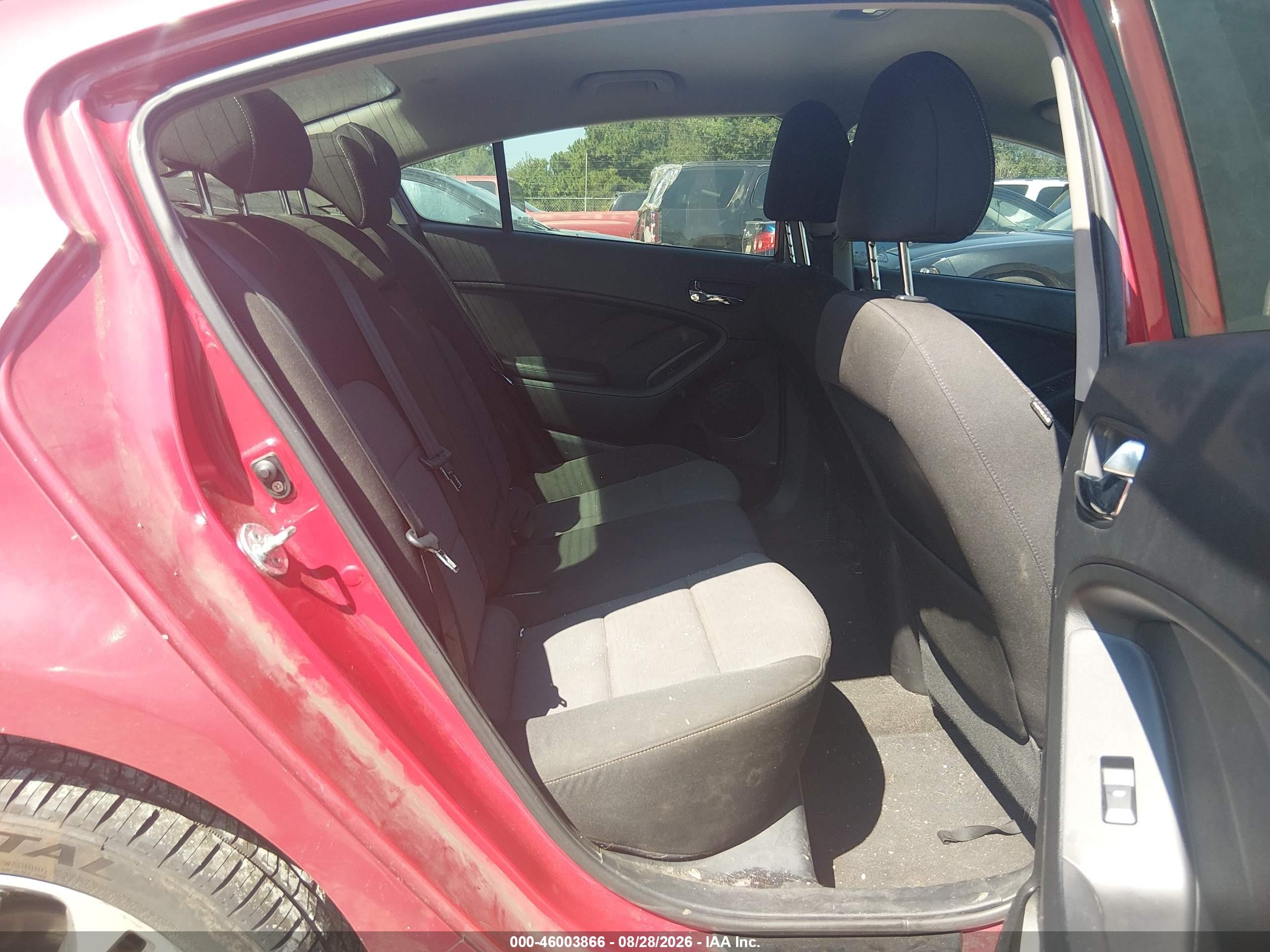 2014 Kia Forte Ex Red vin: KNAFX4A81E5102402