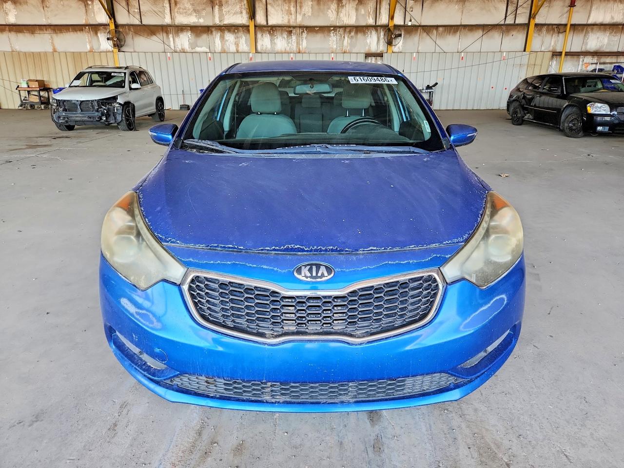 2014 Kia Forte Ex Blue vin: KNAFX4A81E5116445