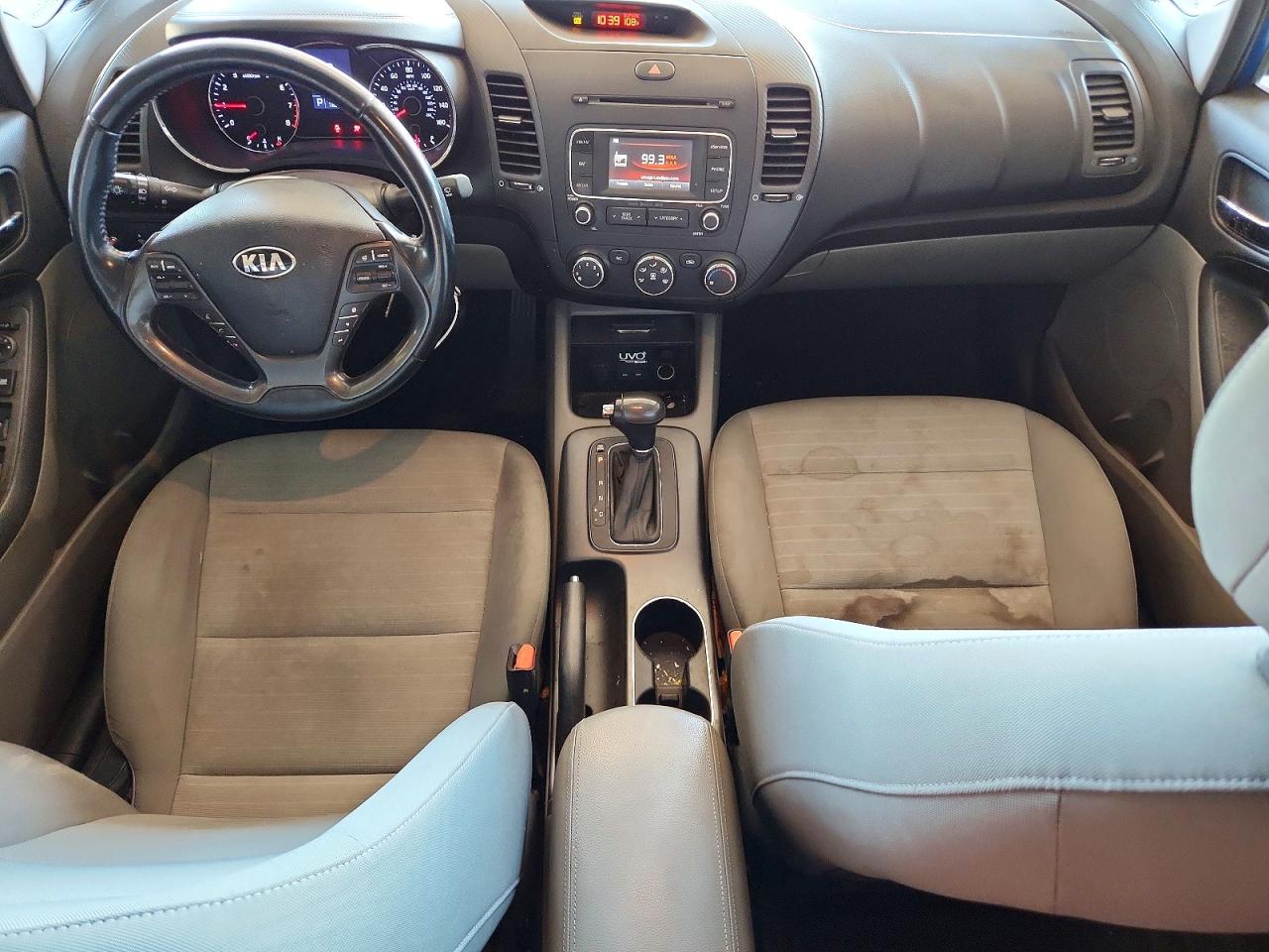 2014 Kia Forte Ex Blue vin: KNAFX4A81E5116445