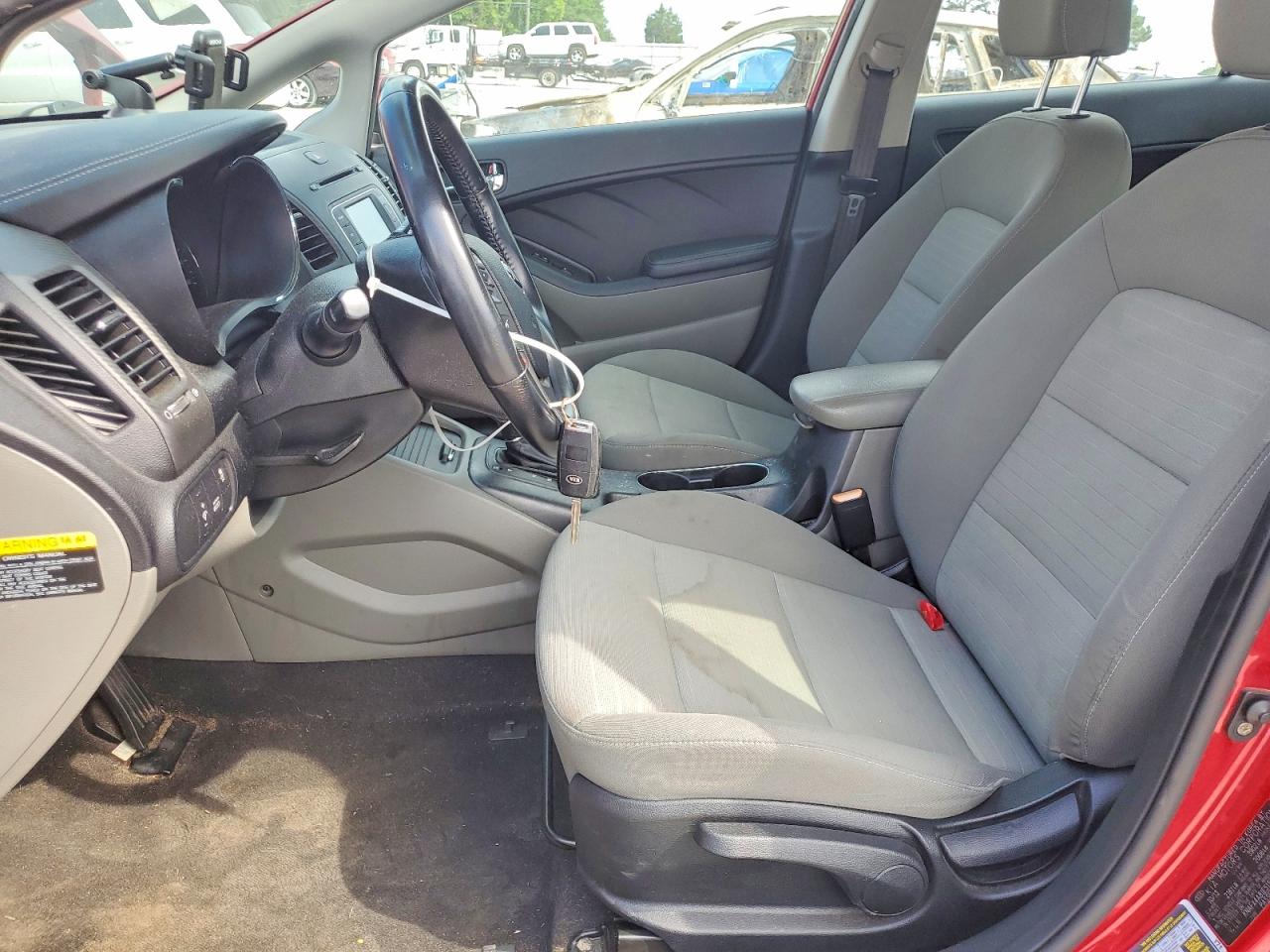 2014 Kia Forte Ex Red vin: KNAFX4A81E5157870