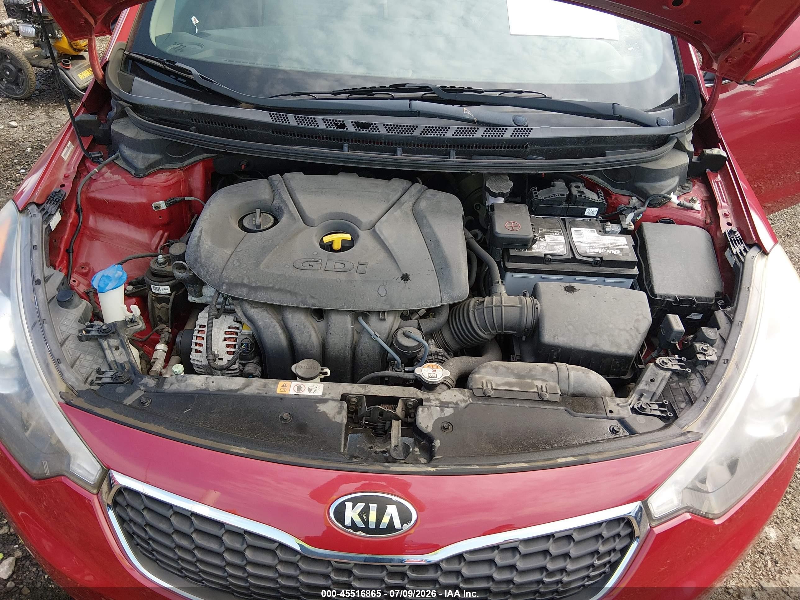 2014 Kia Forte Ex Maroon vin: KNAFX4A81E5165659