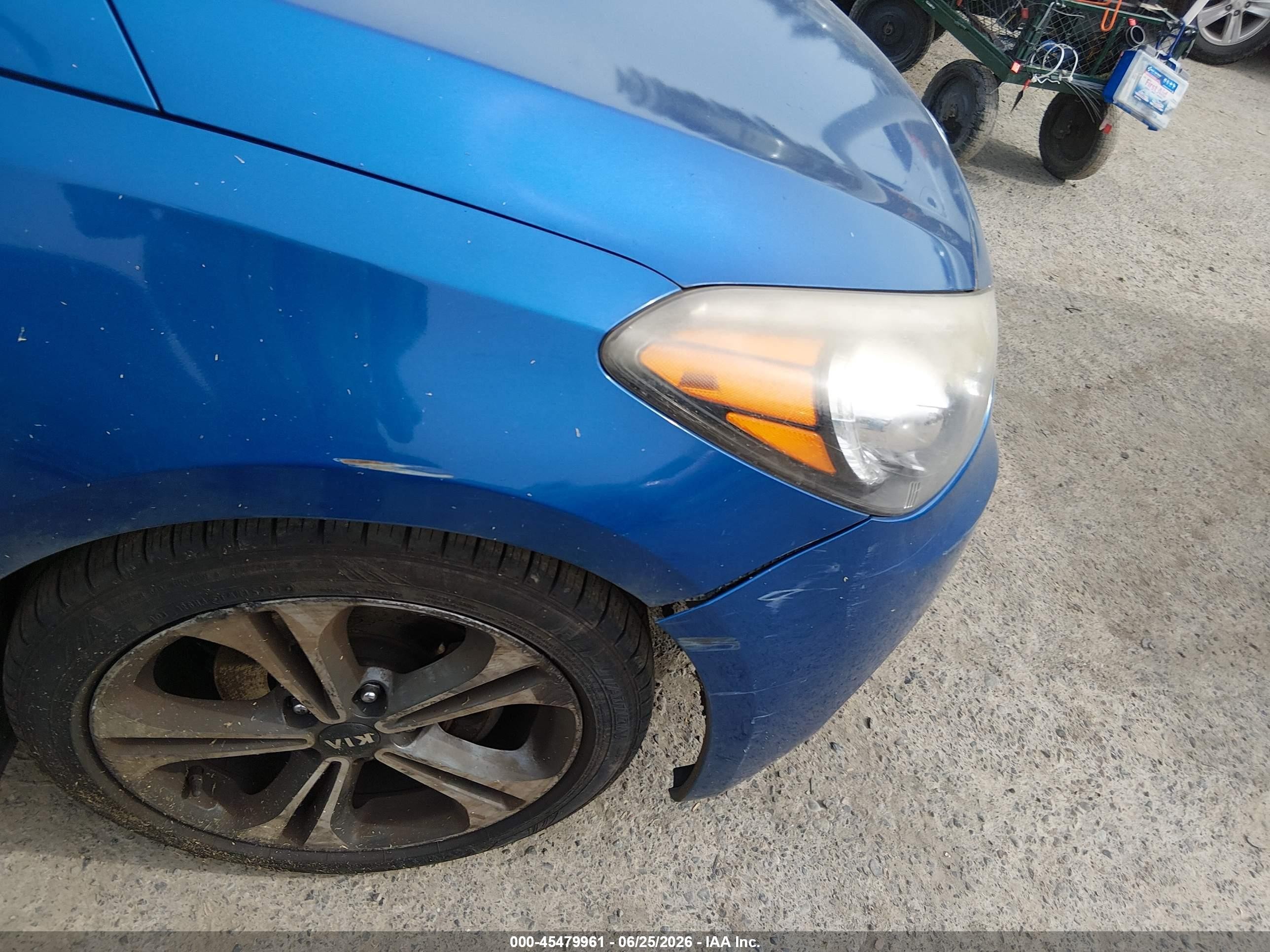 2015 Kia Forte Ex Blue vin: KNAFX4A81F5280490