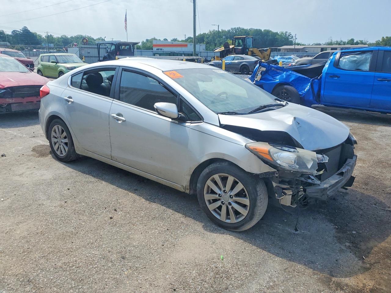 2015 Kia Forte Ex Silver vin: KNAFX4A81F5391167