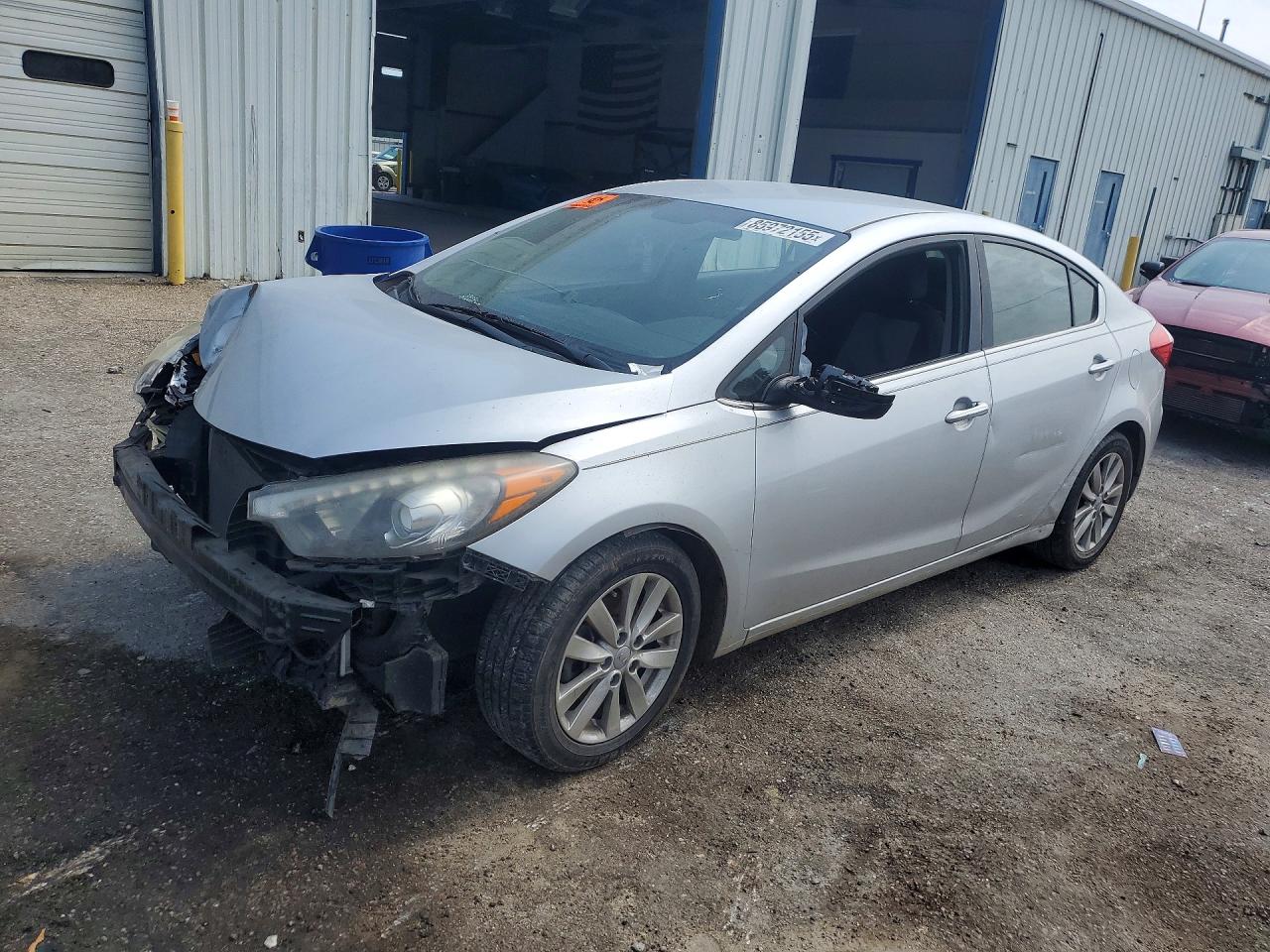2015 Kia Forte Ex Silver vin: KNAFX4A81F5391167