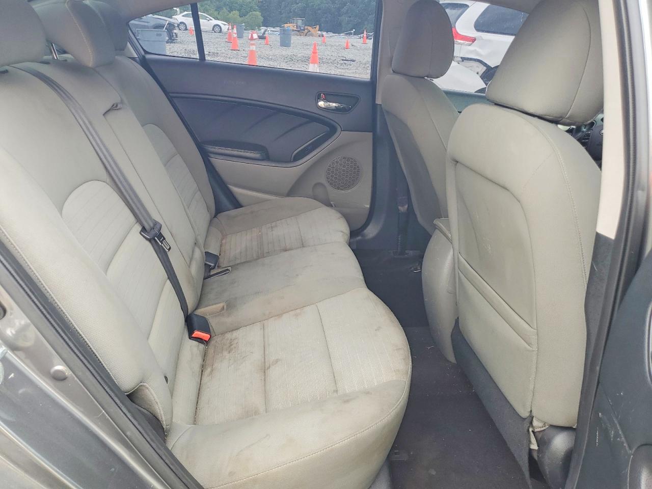 2015 Kia Forte Ex Серый vin: KNAFX4A81F5392982