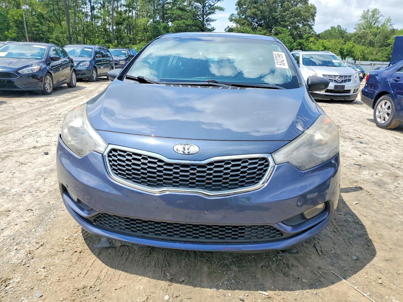 2014 Kia Forte Ex Blue vin: KNAFX4A82E5162267