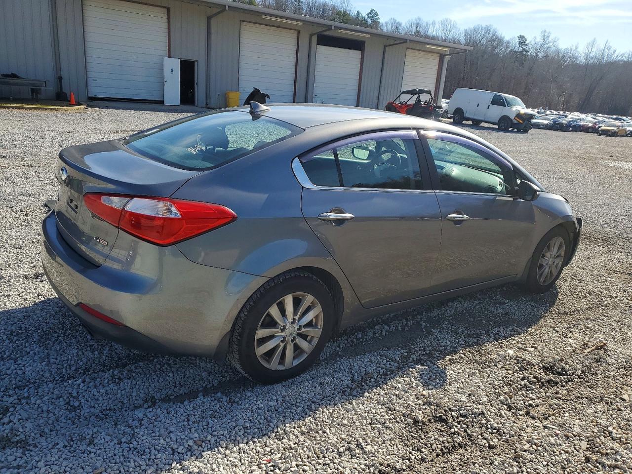 2015 Kia Forte Ex Gray vin: KNAFX4A82F5266999