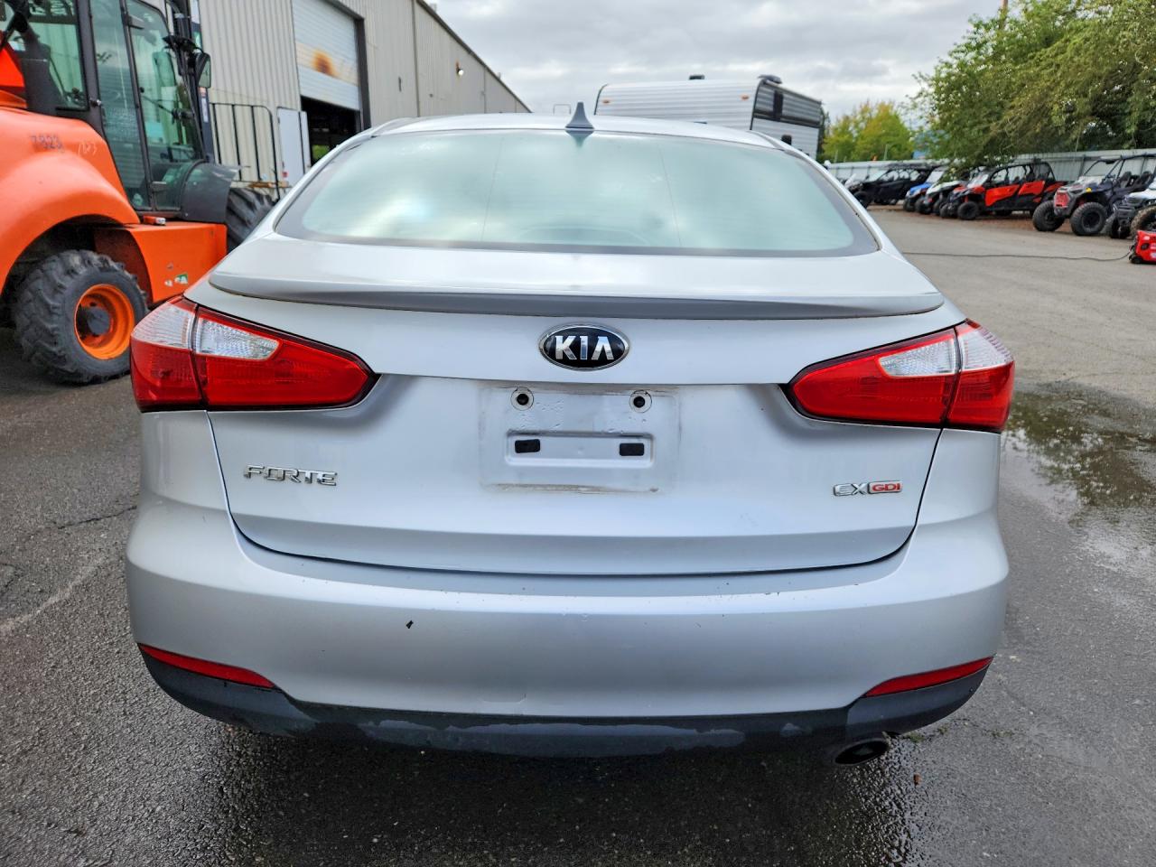 2015 Kia Forte Ex Silver vin: KNAFX4A82F5269630