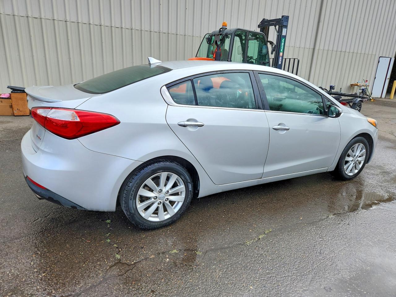 2015 Kia Forte Ex Silver vin: KNAFX4A82F5269630