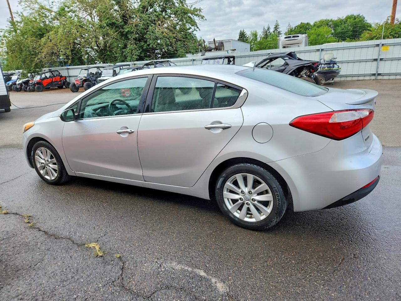 2015 Kia Forte Ex Silver vin: KNAFX4A82F5269630
