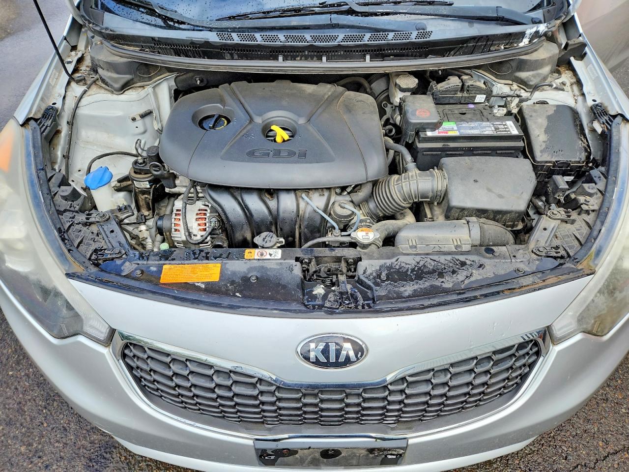 2015 Kia Forte Ex Silver vin: KNAFX4A82F5269630