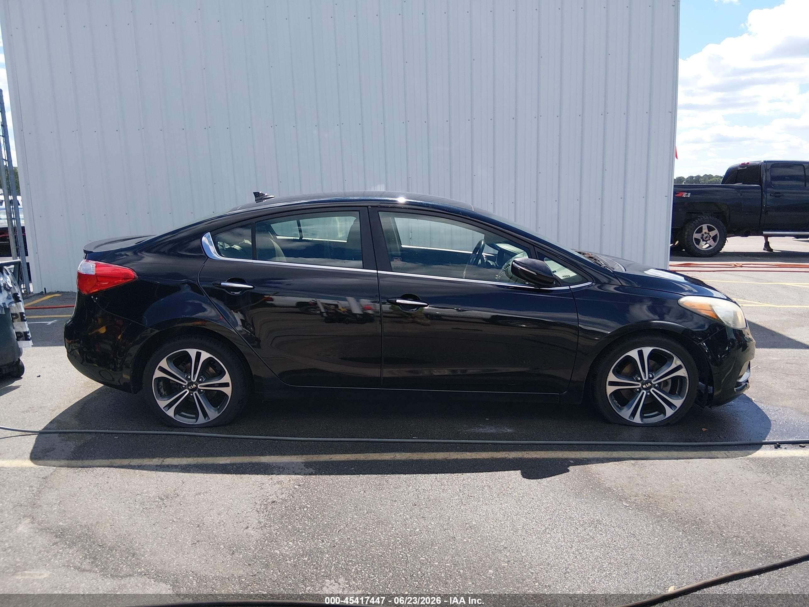 2015 Kia Forte Ex Black vin: KNAFX4A82F5283625