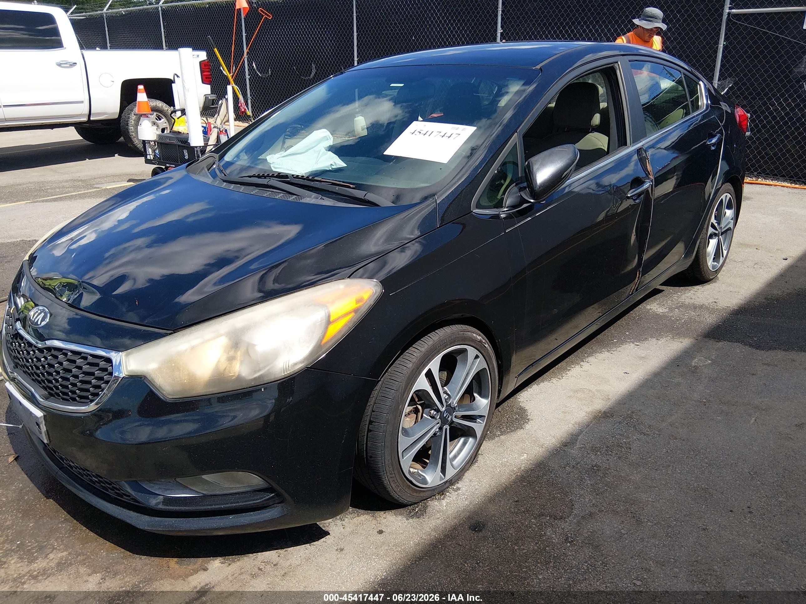 2015 Kia Forte Ex Black vin: KNAFX4A82F5283625