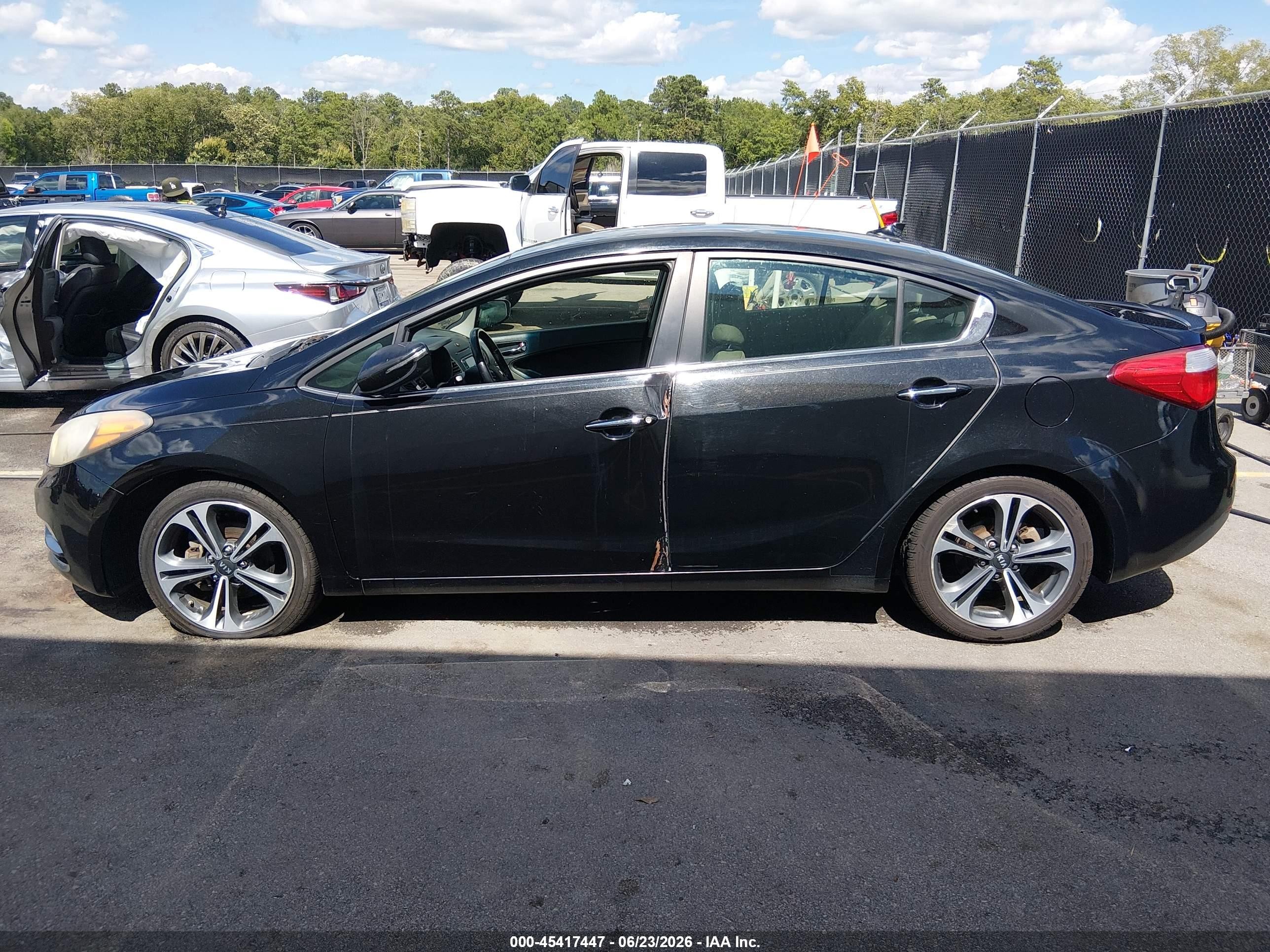 2015 Kia Forte Ex Black vin: KNAFX4A82F5283625