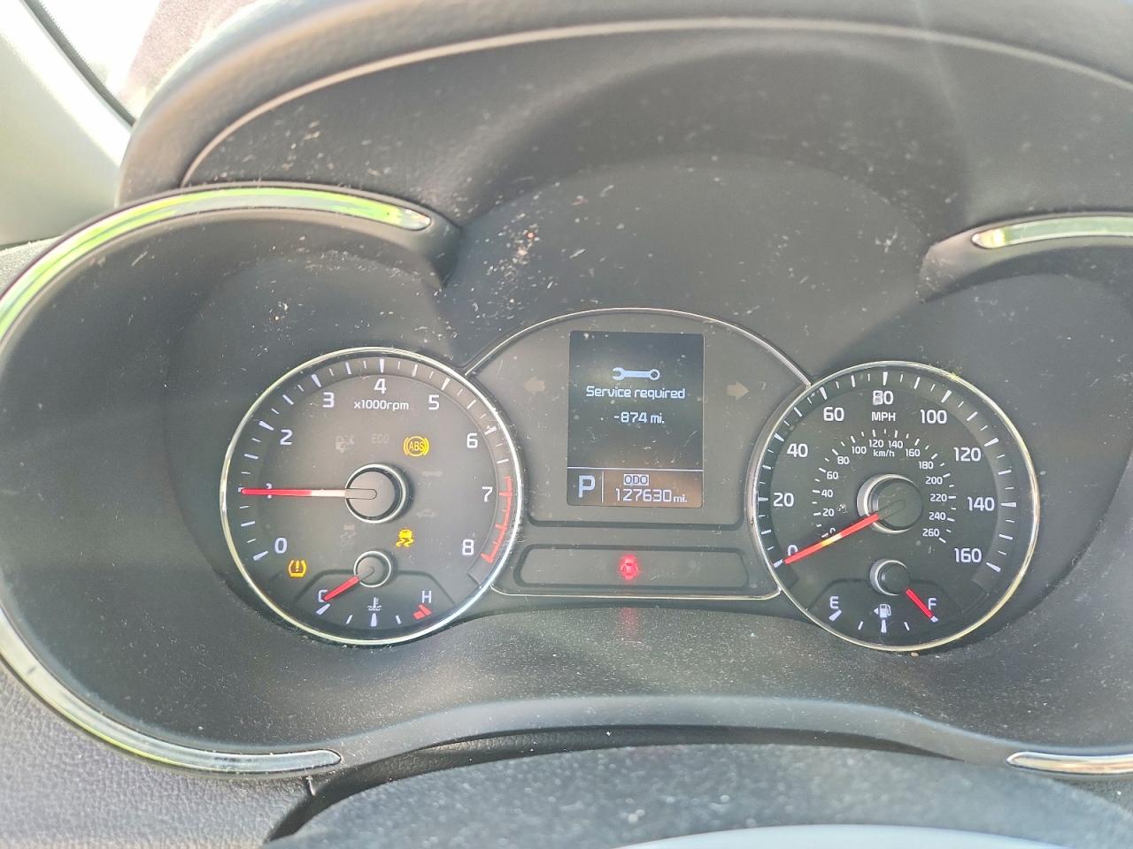 2015 Kia Forte Ex Red vin: KNAFX4A82F5369727
