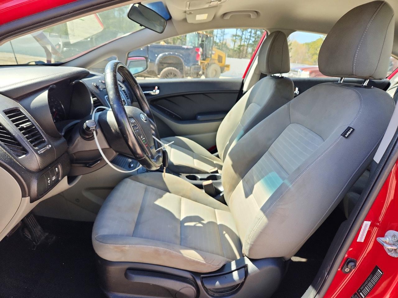 2015 Kia Forte Ex Red vin: KNAFX4A82F5369727