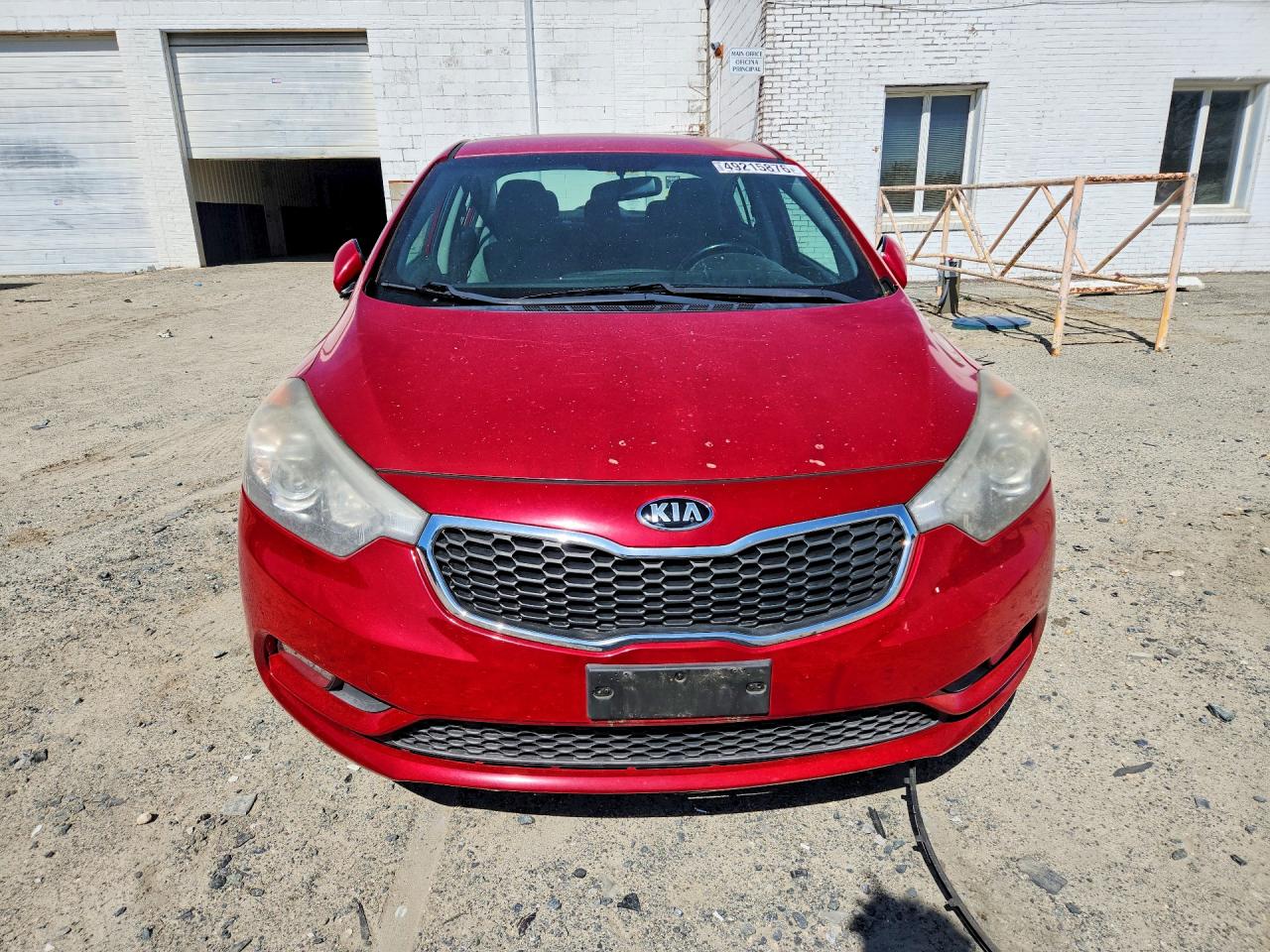 2015 Kia Forte Ex Red vin: KNAFX4A82F5369727