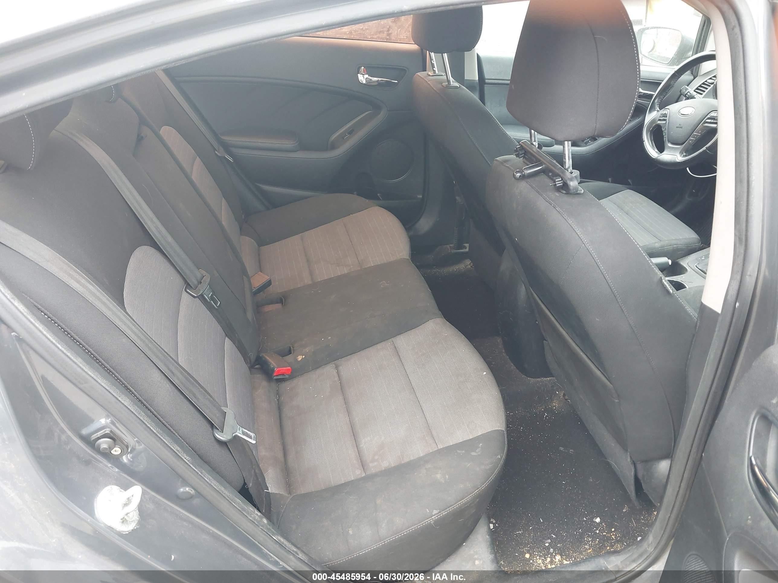 2014 Kia Forte Ex Blue vin: KNAFX4A83E5084498