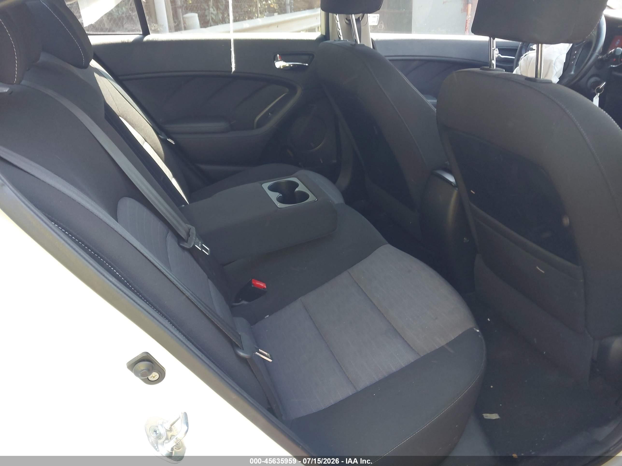 2014 Kia Forte Ex White vin: KNAFX4A83E5114020