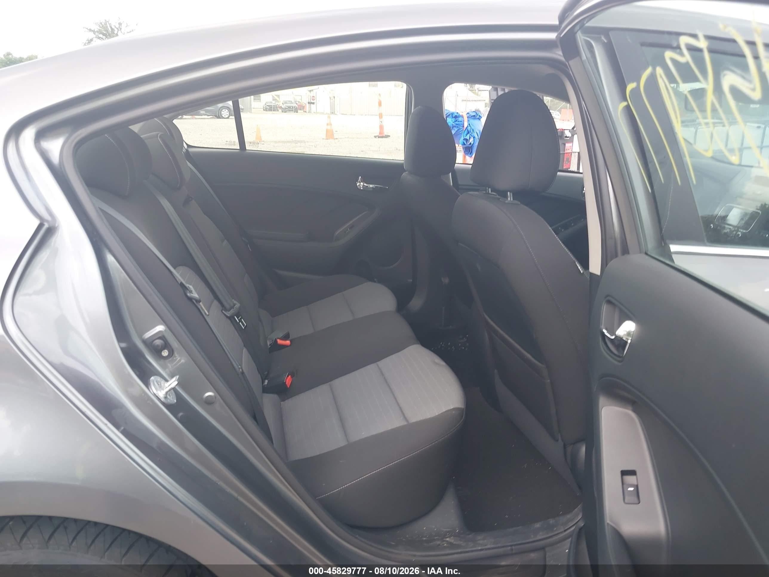 2015 Kia Forte Ex Gray vin: KNAFX4A83F5282807