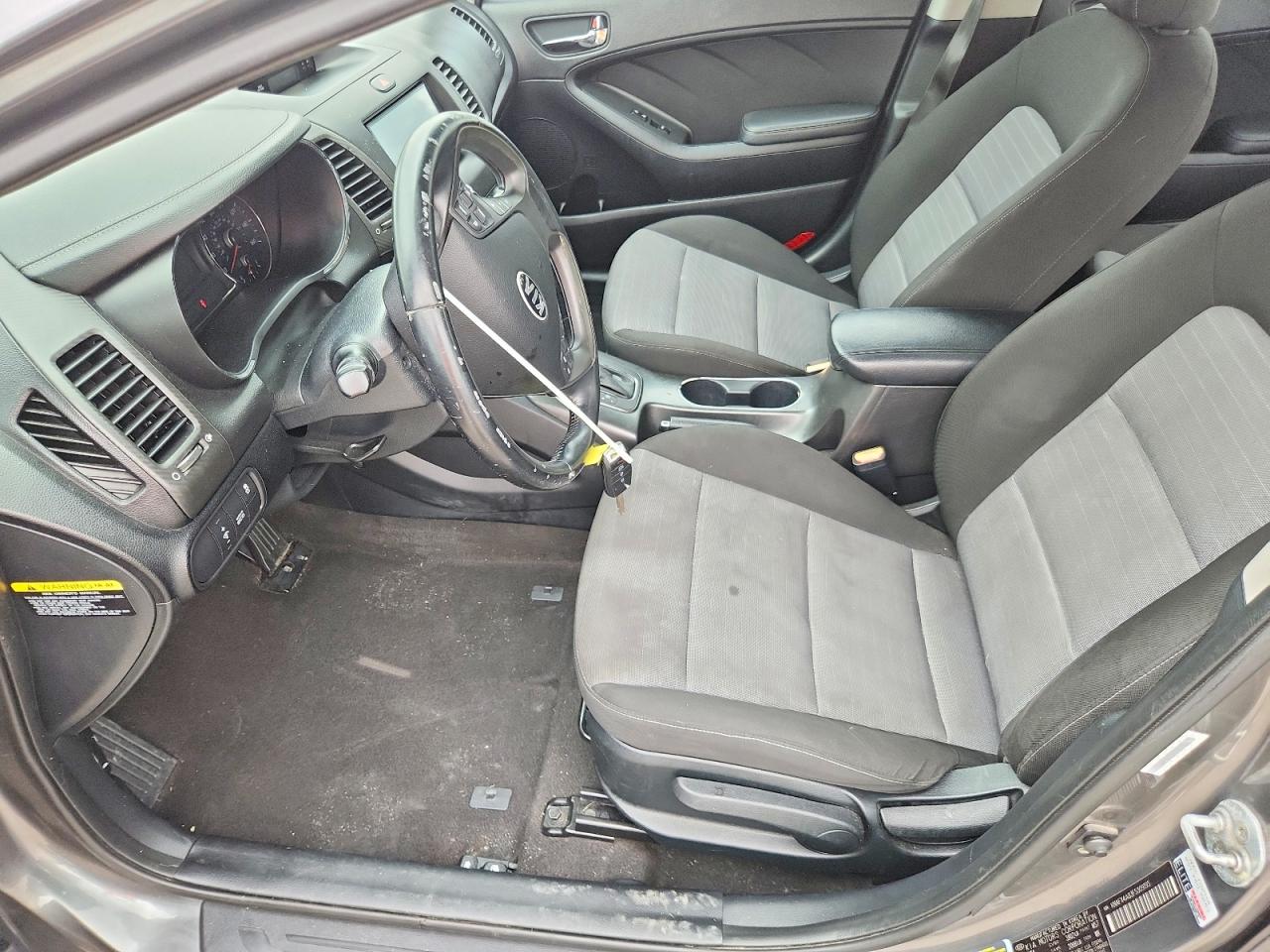2015 Kia Forte Ex Gray vin: KNAFX4A83F5309195