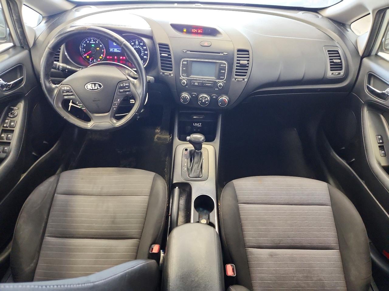 2014 Kia Forte Ex Silver vin: KNAFX4A84E5059352