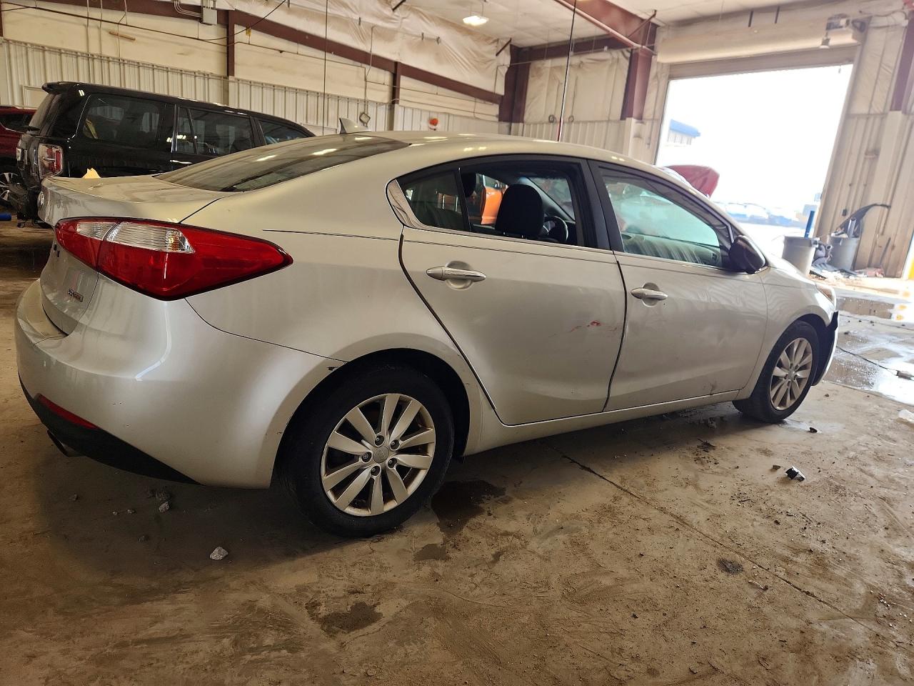 2014 Kia Forte Ex Silver vin: KNAFX4A84E5059352