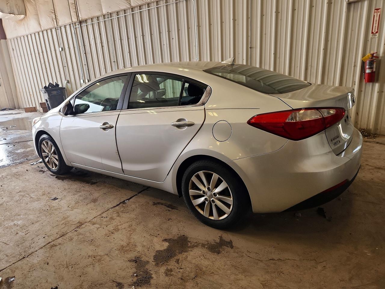 2014 Kia Forte Ex Silver vin: KNAFX4A84E5059352