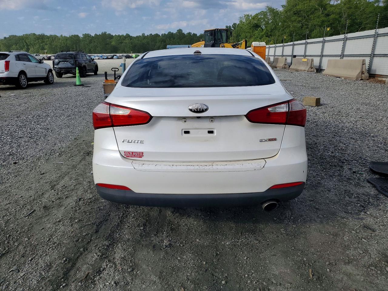 2014 Kia Forte Ex White vin: KNAFX4A84E5091623