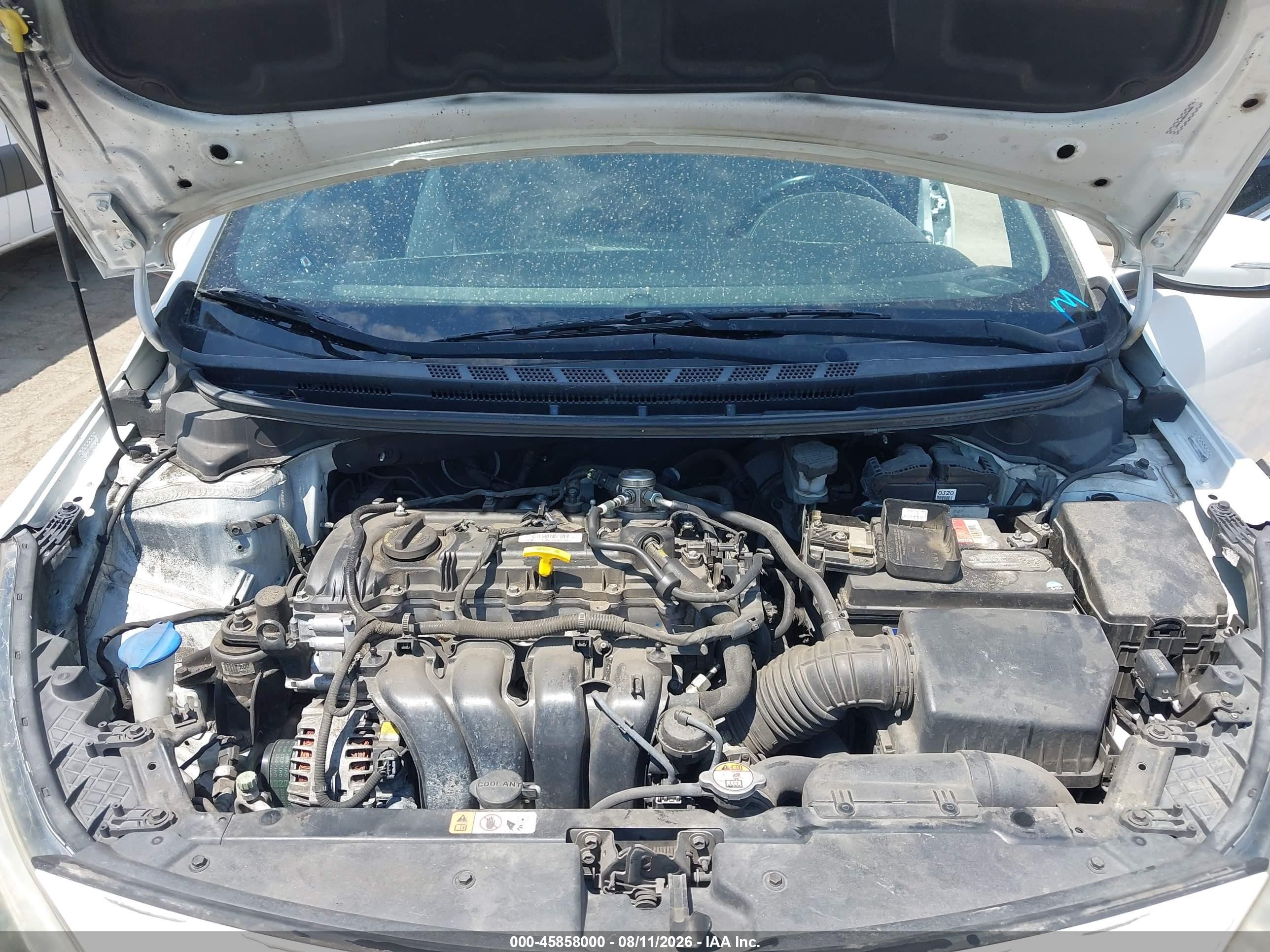 2014 Kia Forte Ex White vin: KNAFX4A84E5116505