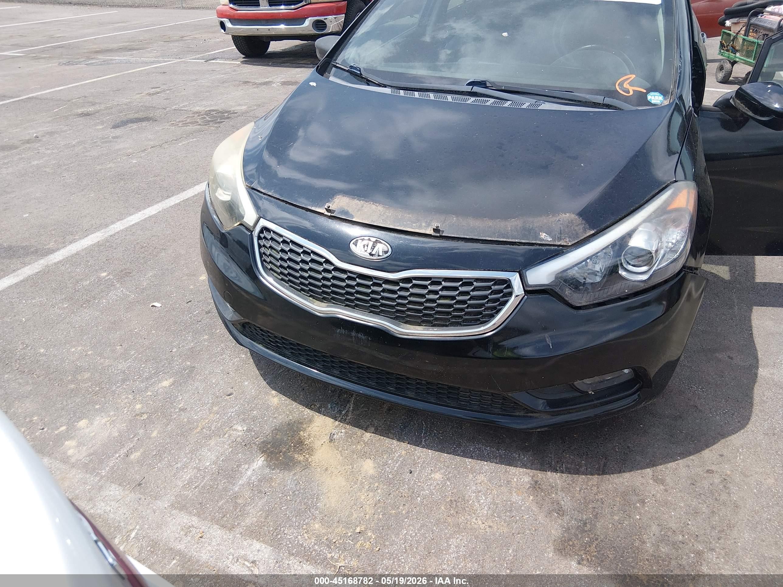 2014 Kia Forte Ex Black vin: KNAFX4A84E5166840
