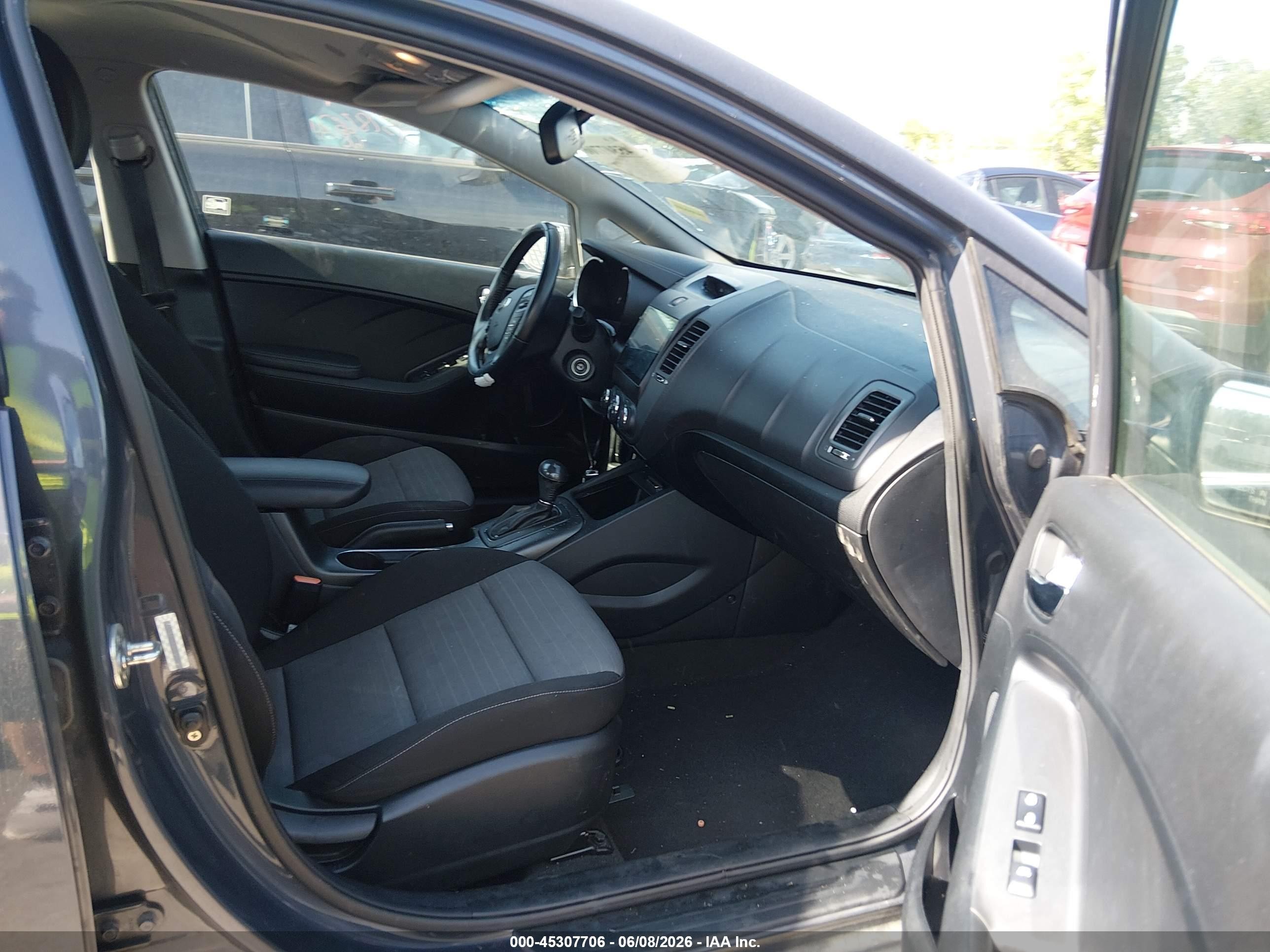 2015 Kia Forte Ex Gray vin: KNAFX4A84F5282220