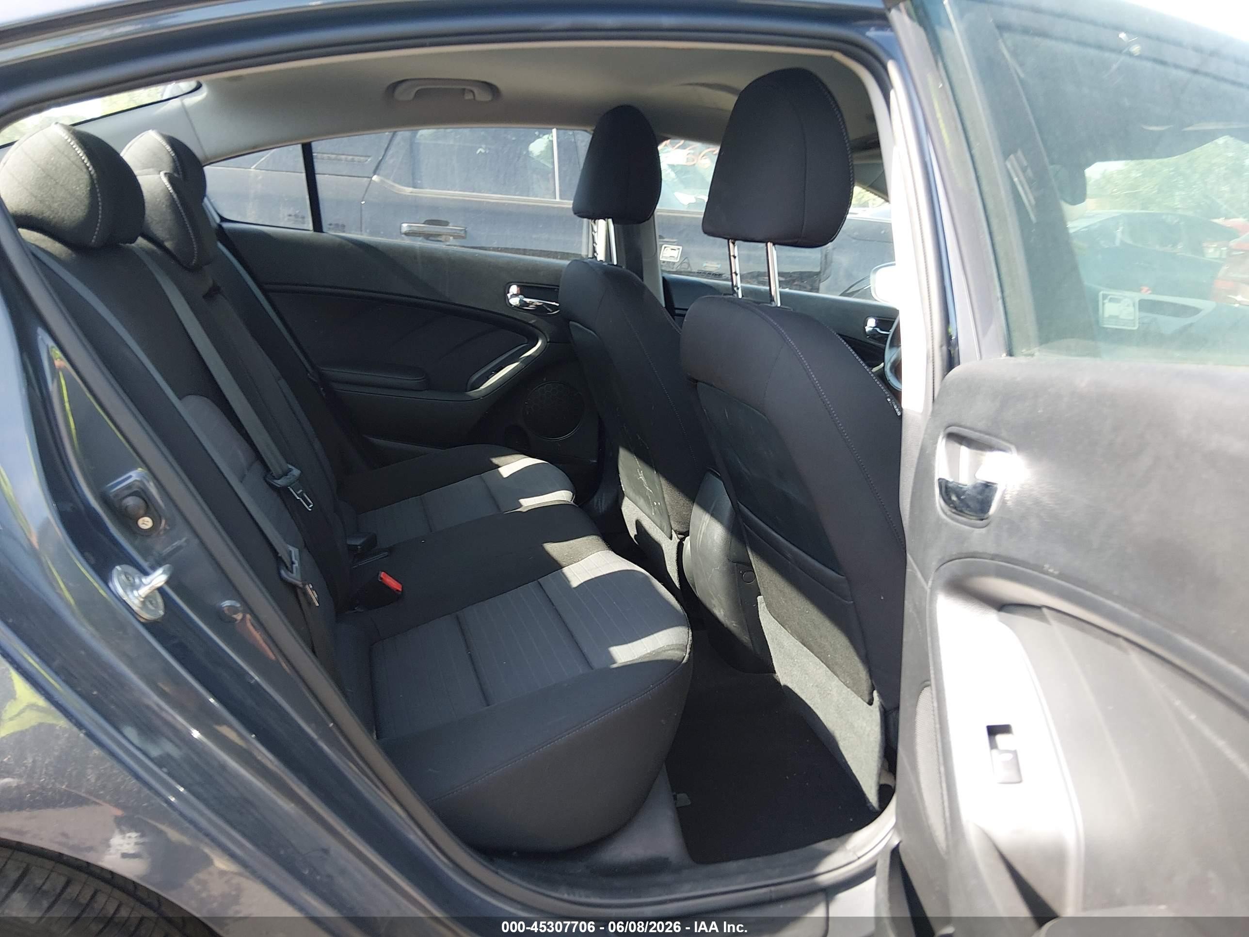 2015 Kia Forte Ex Gray vin: KNAFX4A84F5282220
