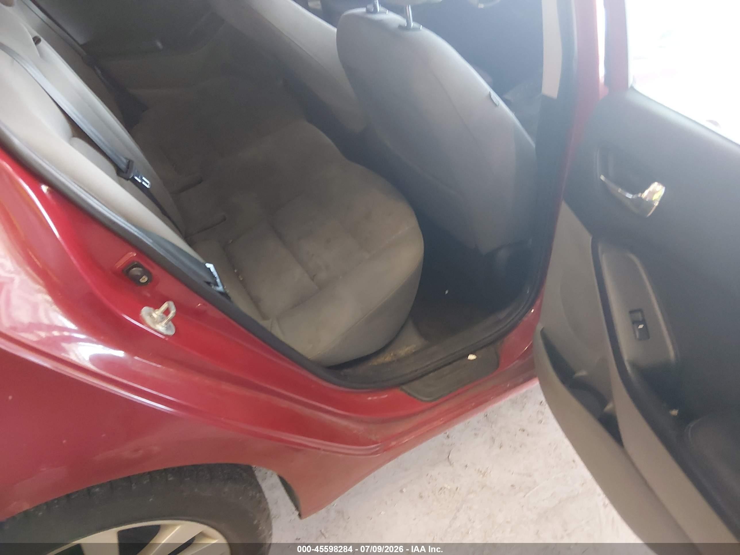 2015 Kia Forte Ex Burgundy vin: KNAFX4A84F5308394