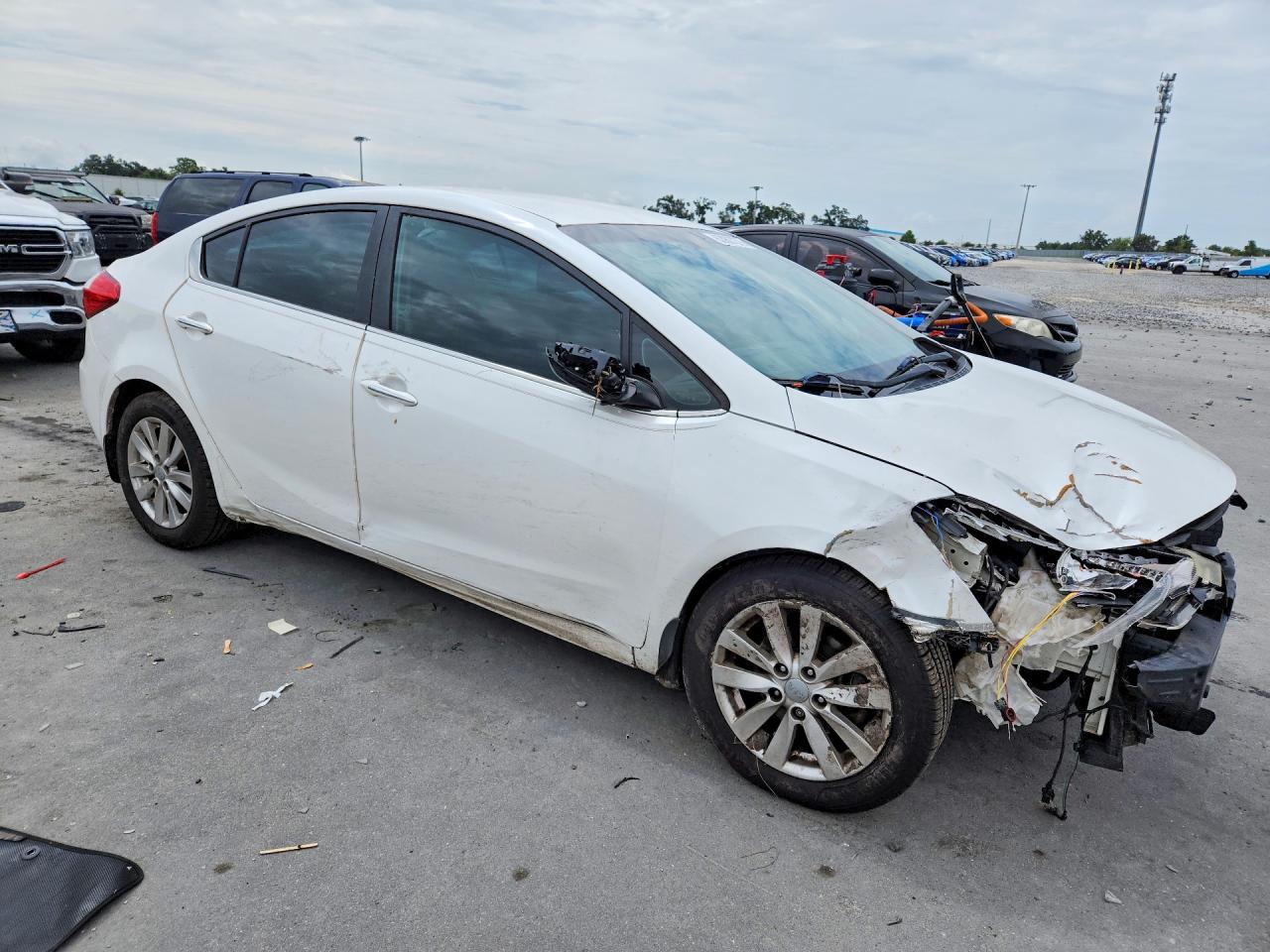 2015 Kia Forte Ex White vin: KNAFX4A84F5369003