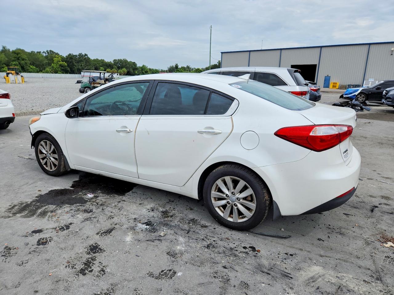 2015 Kia Forte Ex White vin: KNAFX4A84F5369003