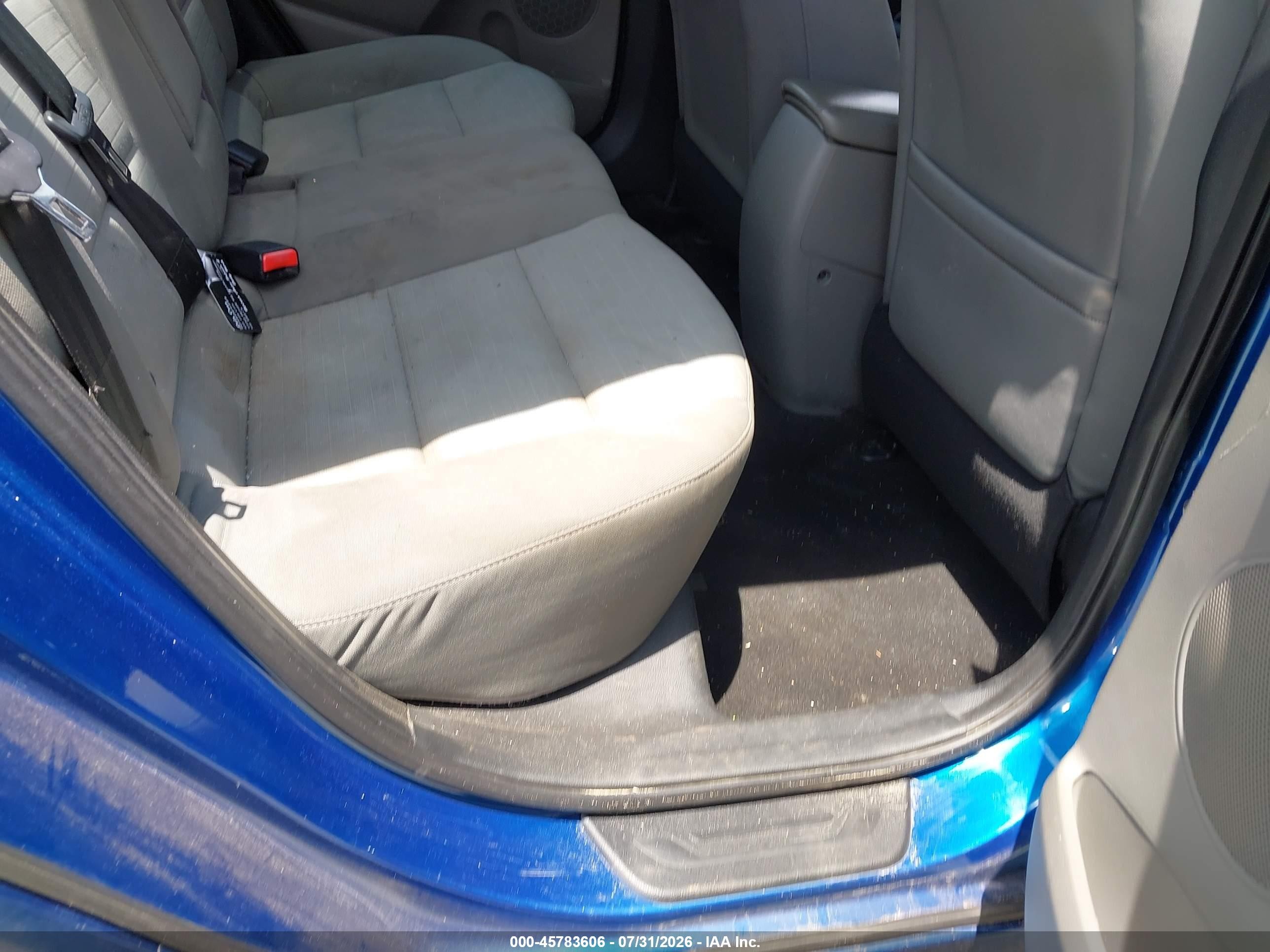 2014 Kia Forte Ex Blue vin: KNAFX4A85E5050790