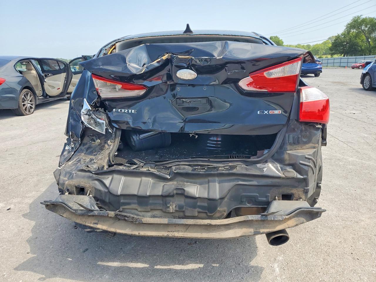 2014 Kia Forte Ex Black vin: KNAFX4A85E5055312