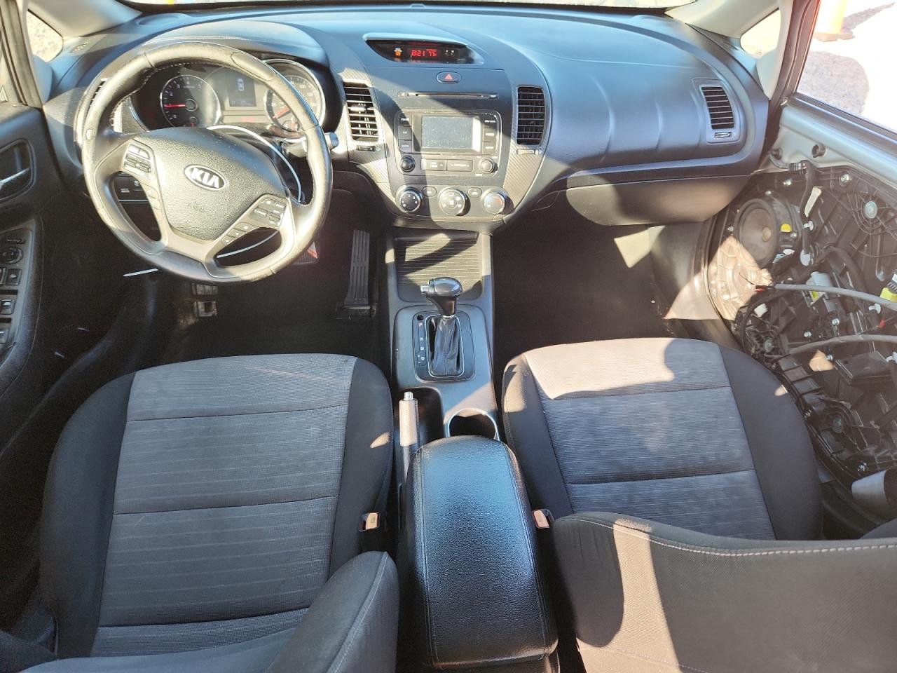2014 Kia Forte Ex Gray vin: KNAFX4A85E5106209