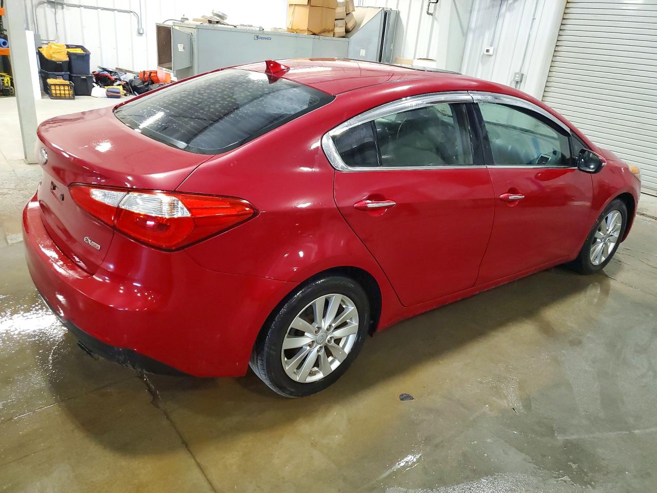 2014 Kia Forte Ex Красный vin: KNAFX4A85E5106257
