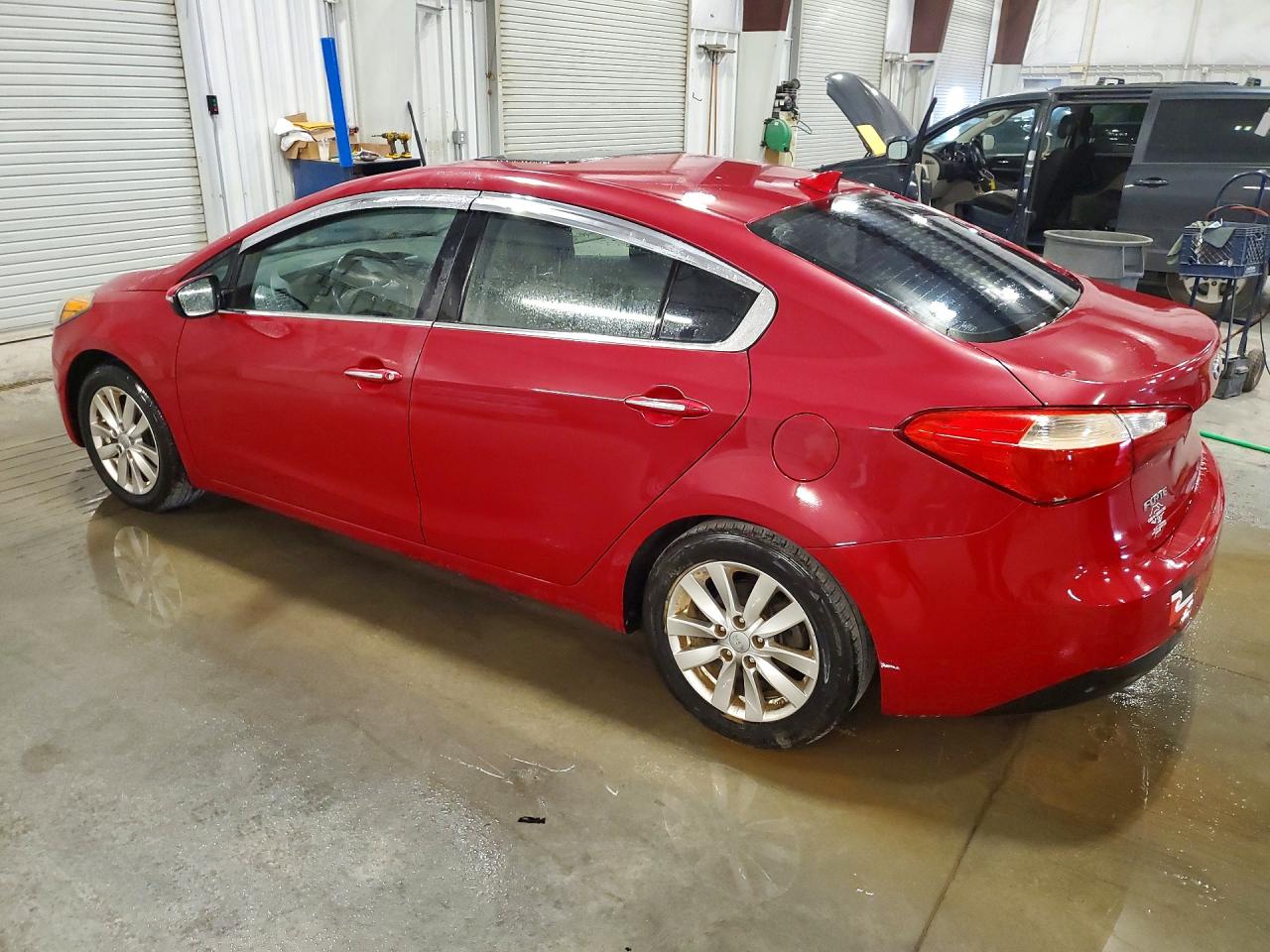 2014 Kia Forte Ex Красный vin: KNAFX4A85E5106257